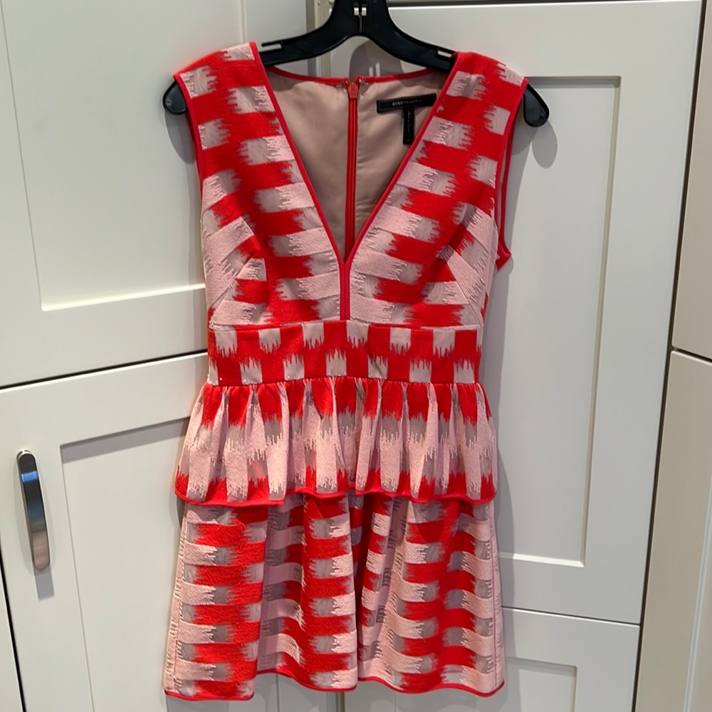 BCBG Peplum Dress Like New